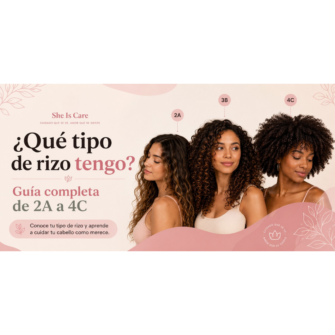 ¿Qué tipo de rizo tengo? Guía completa de 2A a 4C